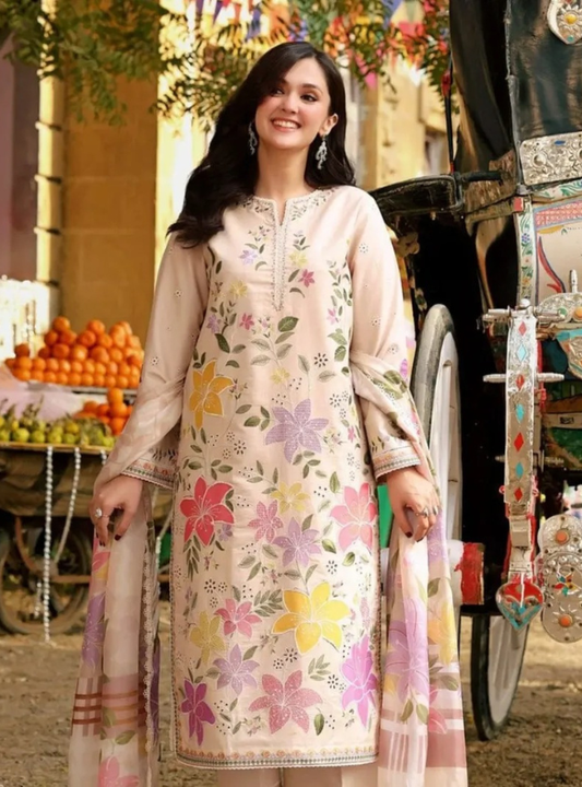 Aneela's Luxury 3Pc Lawn (Unstitched)