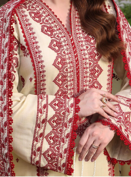 Aleena's Elegance 3pc Embroidery