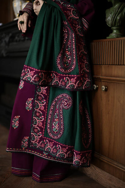 Batik lawn Embroidered 3Pc