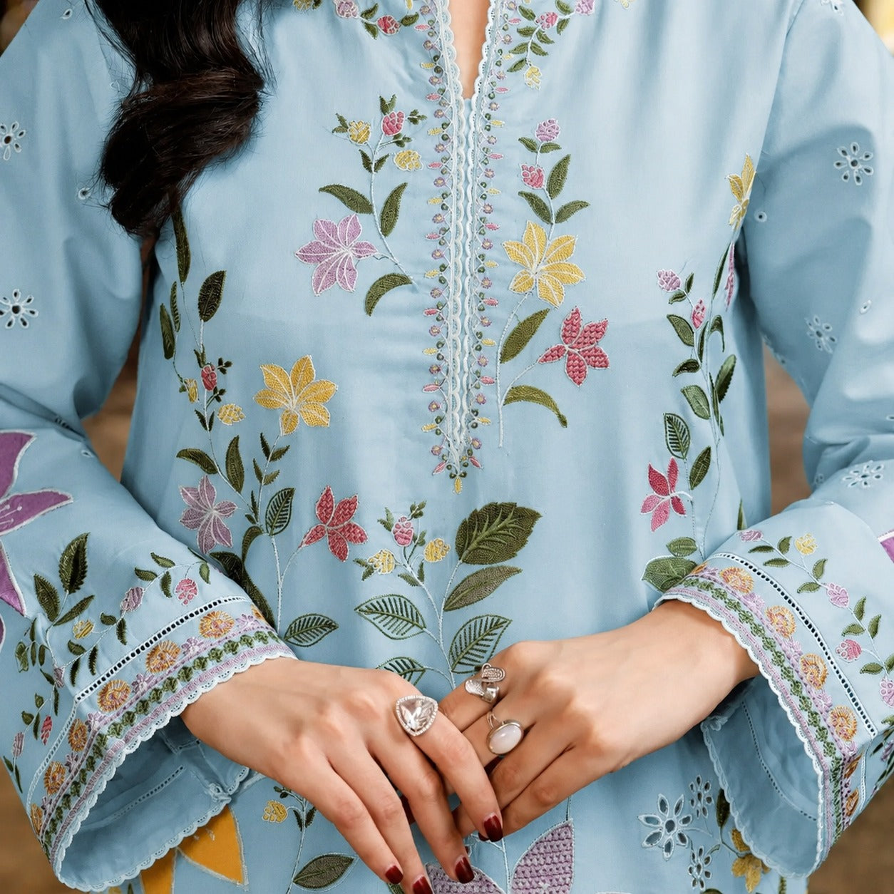 Aneela's Luxury 3Pc Lawn (Unstitched)